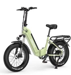 ESKUTE Star Folding Electric Bike, 960Wh LG Battery Cells, Up to 80 Miles Range, 500W(750W Peak) Powerful Motor, Hydraulic Brakes and 7-Speed, 20"x4.0