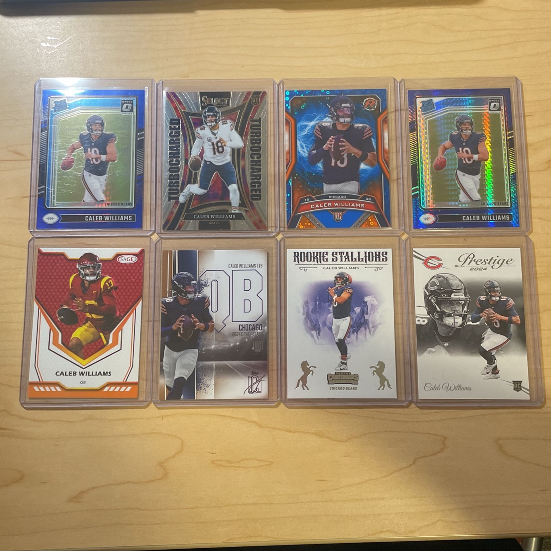 Caleb Williams RC lot