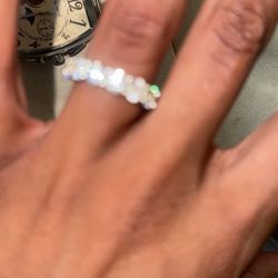Moissanite Pinky Ring 