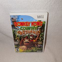 Nintendo Wii Donkey Kong Country Returns