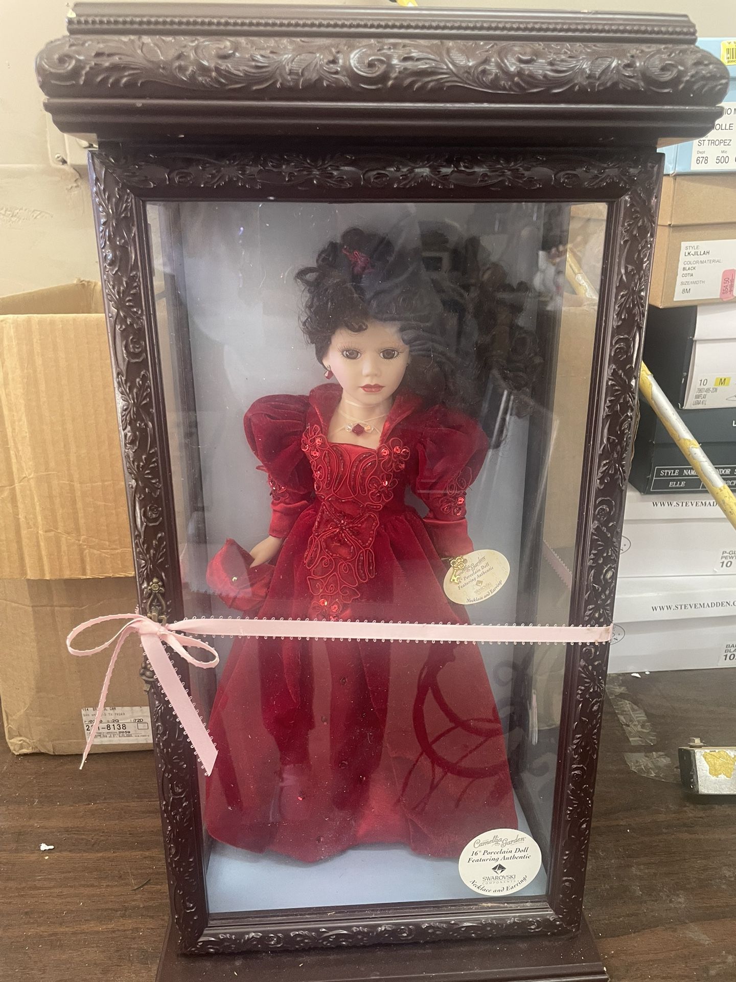 Camellia Garden Collection Doll Swarovski