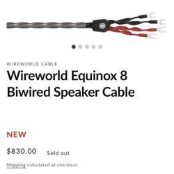 Wireworld Speaker Cables