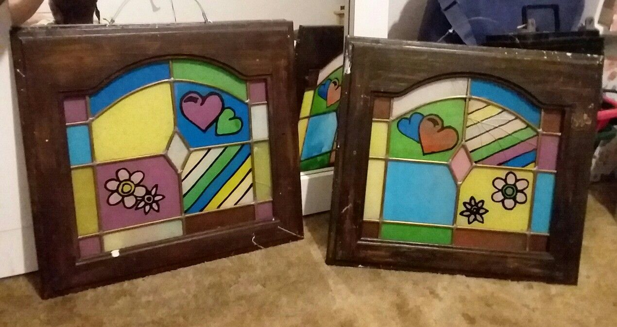 Vintage stained glass