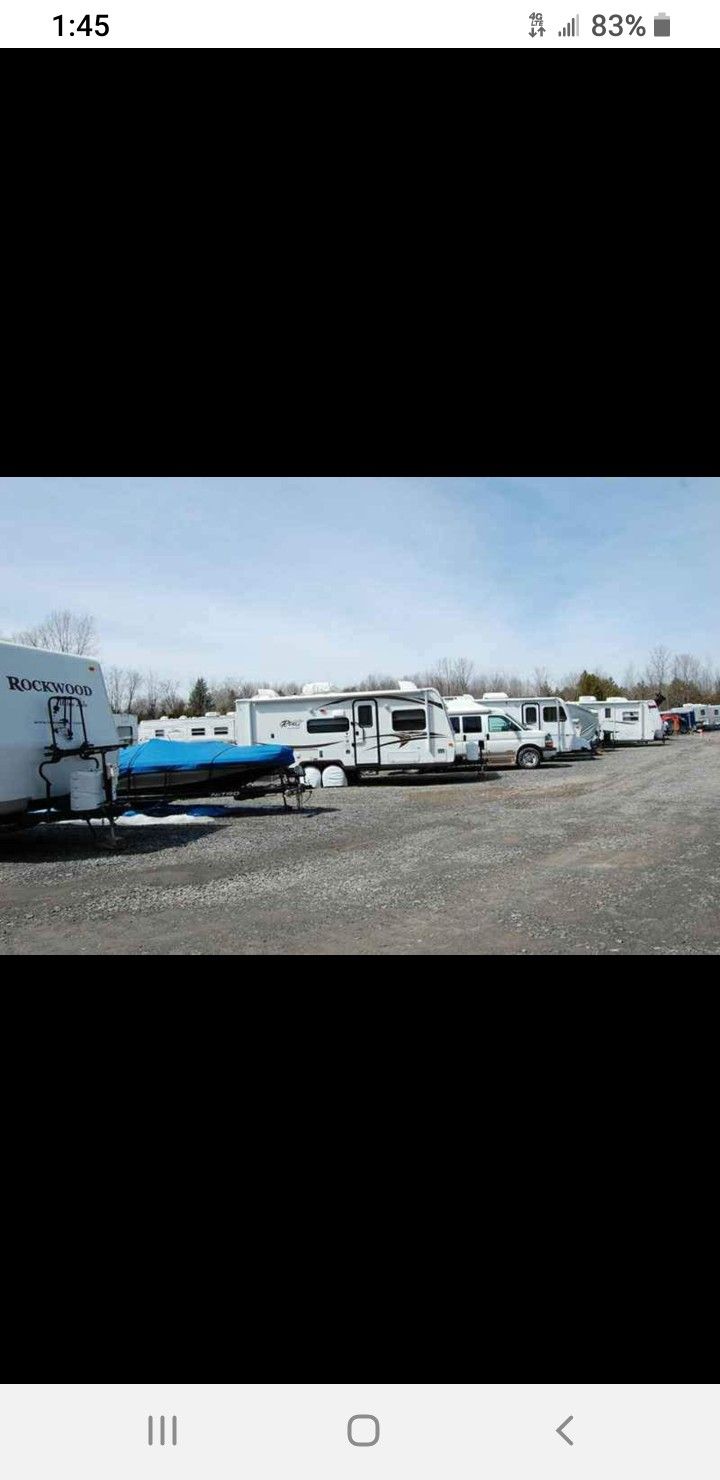 Storage for Rv,motorhomes,cars,trucks,boats,trailers ect.