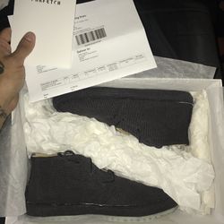 Maison Margiela Men’s Canvas Desert Boots