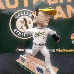 Justin Duchscherer bobblehead