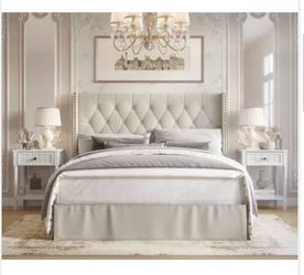 Full Bed Set with 2 side tables