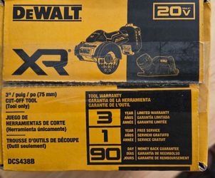 Dewalt cut off tool
