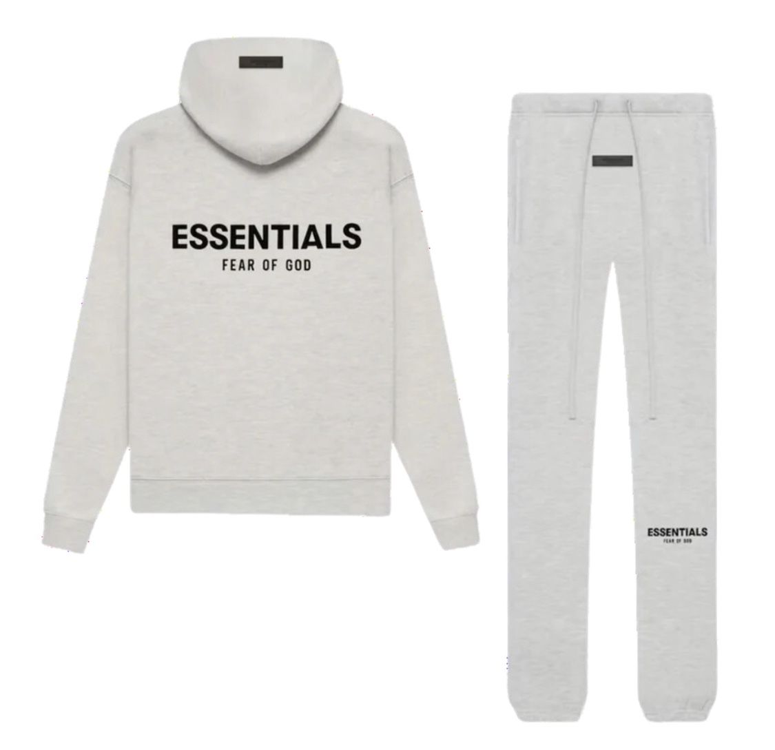 Essentials SET XL LIGHT OATMEAL Hoodie and jogger