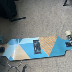 Punked Longboard Skateboard