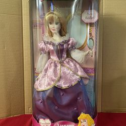 (NEW) Disney Princess Aurora Porcelain Doll Brass Key 25th Year Anniversary  2006 for Sale in Chino, CA - OfferUp