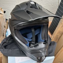NEW ILM Adult Dirt Bike Helmets Motocross ATV Dirtbike BMX MX Offroad Full Face Motorcycle Helmet, DOT Approved Model 128S (Matte Black, Adult-XLarge)