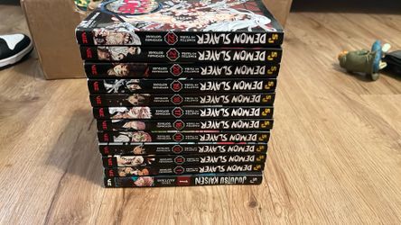 Demon Slayer Books And 1 Jujitsu Kaisen Book