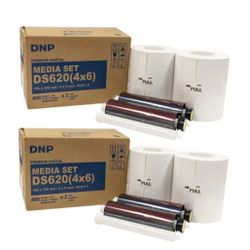DNP 2x 4x6" Dye Sub Media for DS620A Printer