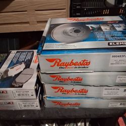 Raybestos Brake Discs & Pads-Brand New 