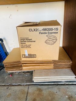 moving boxes, ( 8  Each ). see description for size