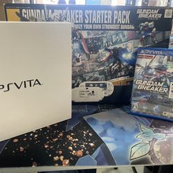 Japanese PSVITA Gundam Breaker Starter Pack