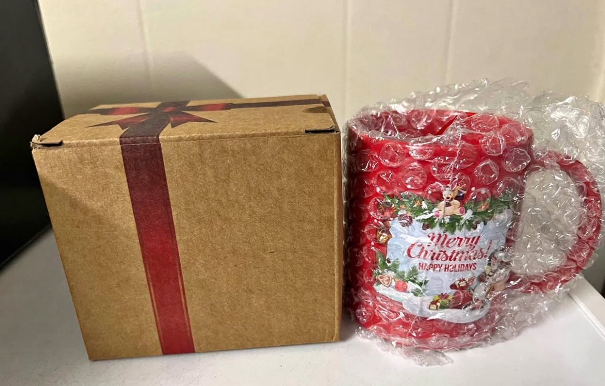 New Red Christmas Mug