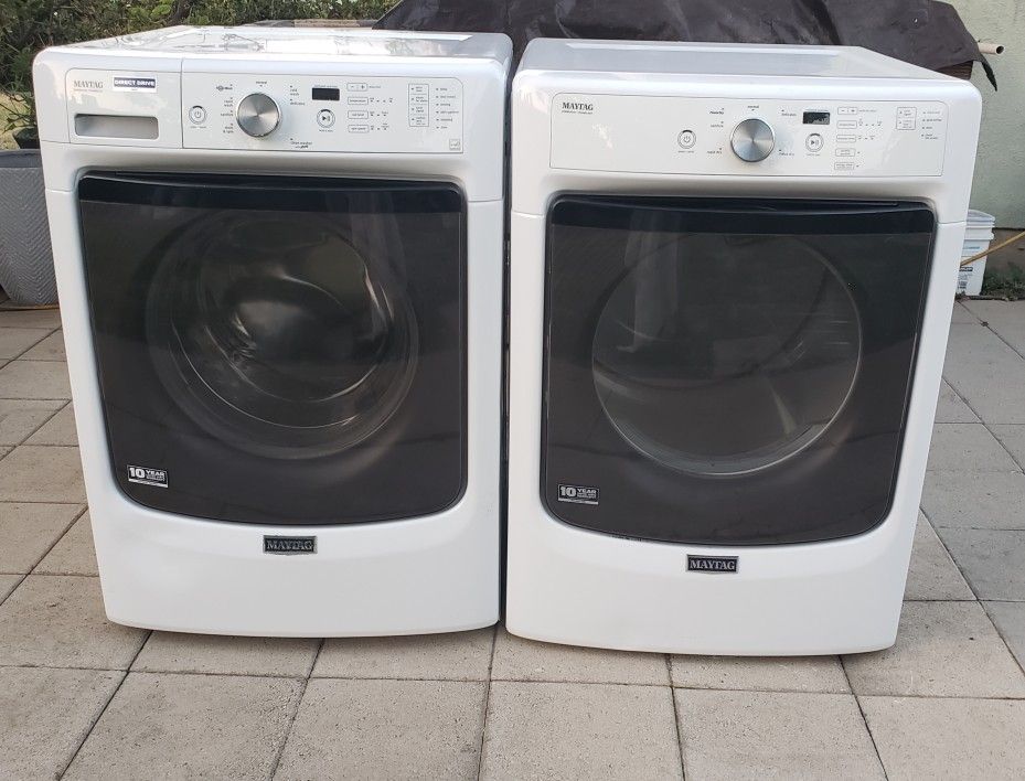Maytag Front Load Electric Stackable Washer & Dryer Combo