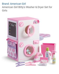 American Girl 2016 Bitty Baby Washer and Dryer and Changing Table