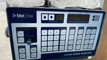 Clean room particle counter