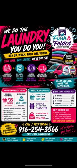 LAUNDRY SERVICES