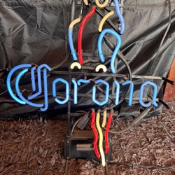 Corona neon light