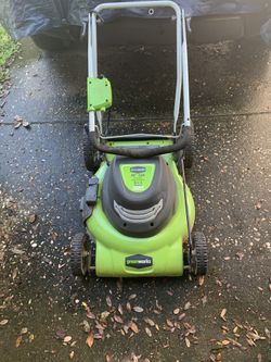 Green Works 3 In 1 Electric Mower Used Once