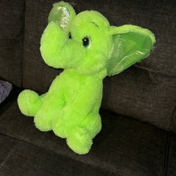 Large Green Elephant Stuffy