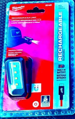 Milwaukee 2014R Rechargeable Clip Light