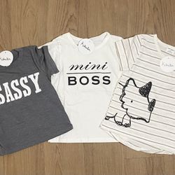 Girl Shirts *brand New* Multiple Sizes And Styles