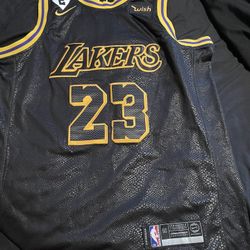 Lakers Gigi Edition Lebron Jersey