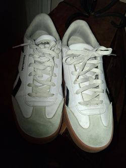 Reebok White Low-Top Sneakers