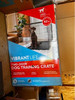 Two-Door Dog Crate