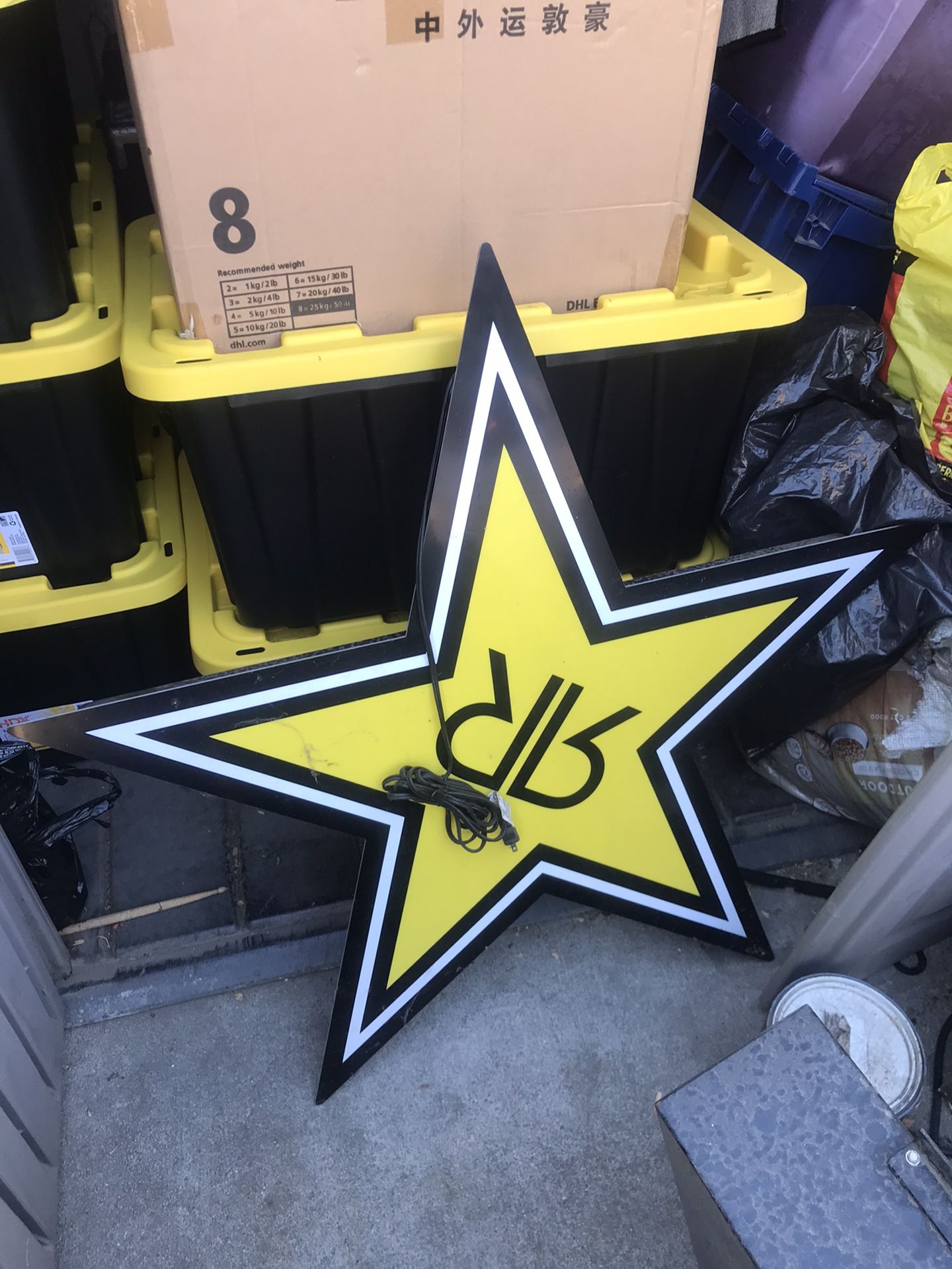Rockstar Light Sign