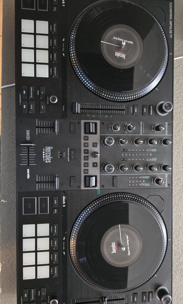 Dj Set Up Hercules T7 Impulse