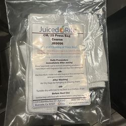 New Cold pressed Juicer Bag Model 25 - Small Size Grommeted Press Bag