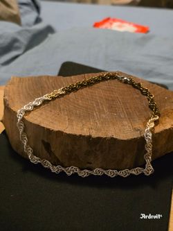 Multicolored Copper Necklace