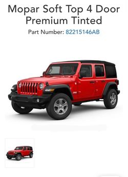 2018-2027 Jeep Wrangler JL Mopar Soft Top 4 Door