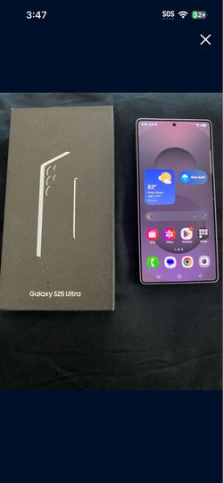 **SAMSUNG GALXY S25 Ultra 256GB 12GB RAM-Factory Unlocked-Titanium Silver**