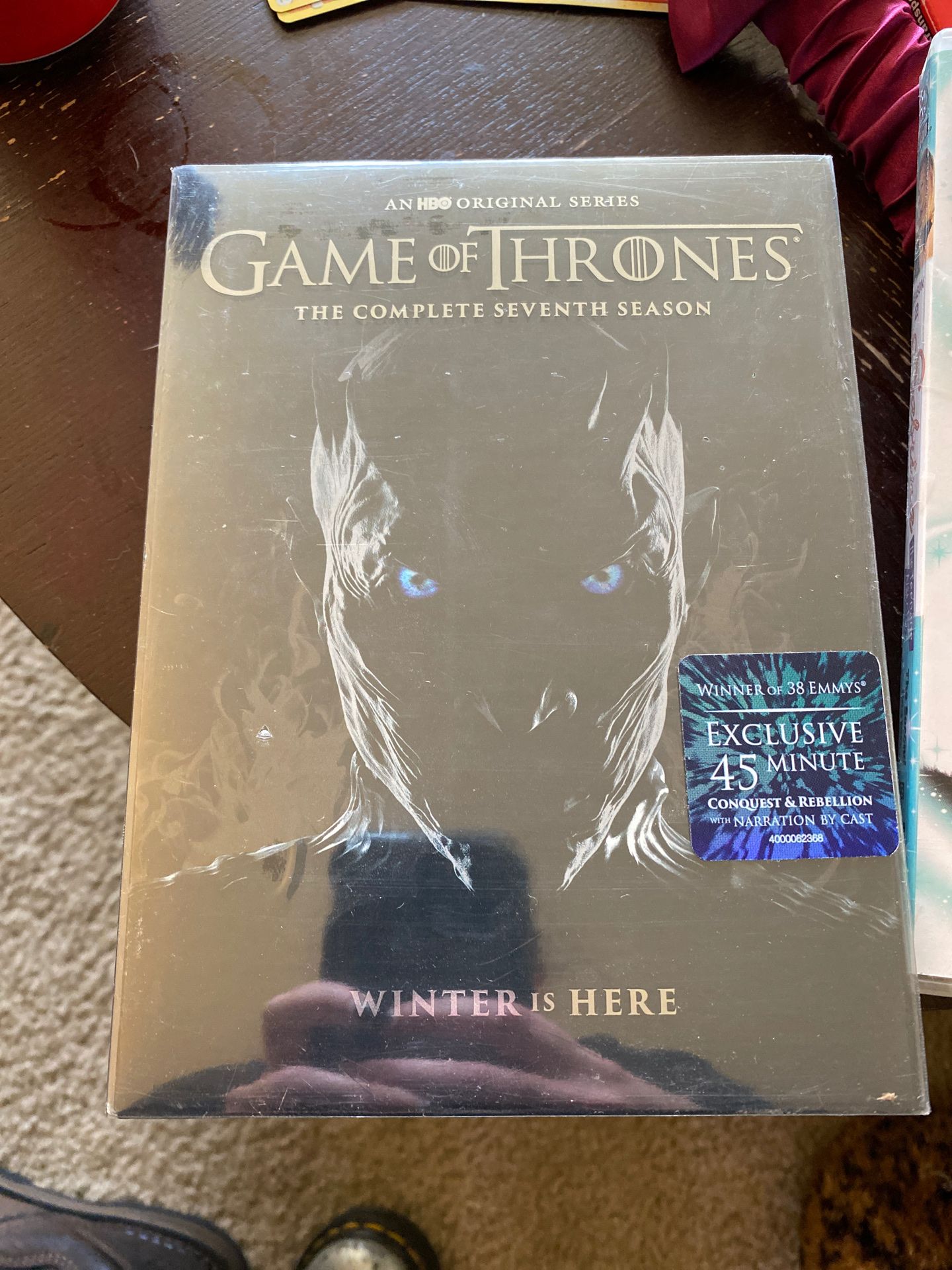 Unopened season 7 GOT game of thrones