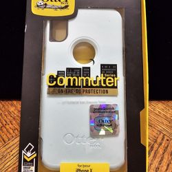 Otter Box Commuter Series For iPhone X Max Drop Protection - Light Teal