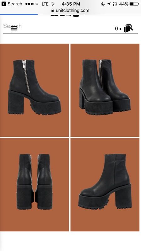 UNIF Bonnie boots sz 9