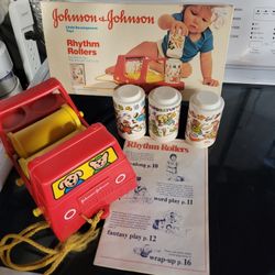 Vintage Rhythm Rollers pull toy