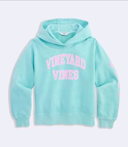 Sealed Brand New With Tags $72 Vineyard Vines Girls Surf Terry Hoodie Small 8/10