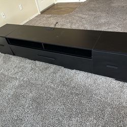 Black TV Stand