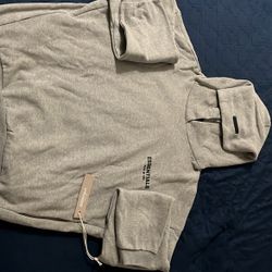 Grey Essential Hoodie 