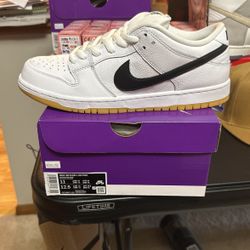 Nike Sb Dunk Low White Gum
