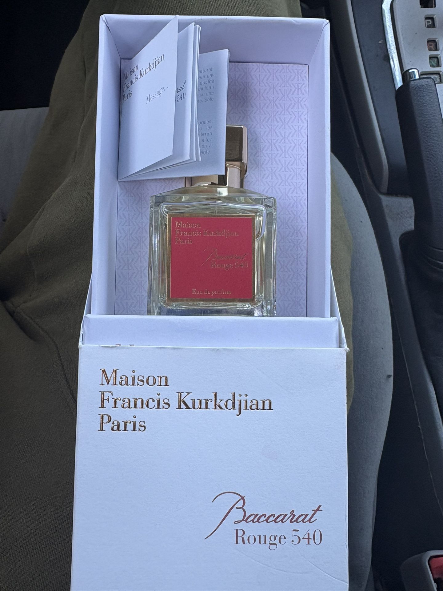 Baccarat Cologne