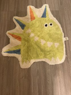 Colorful Dinosaur Shaped Rug & others